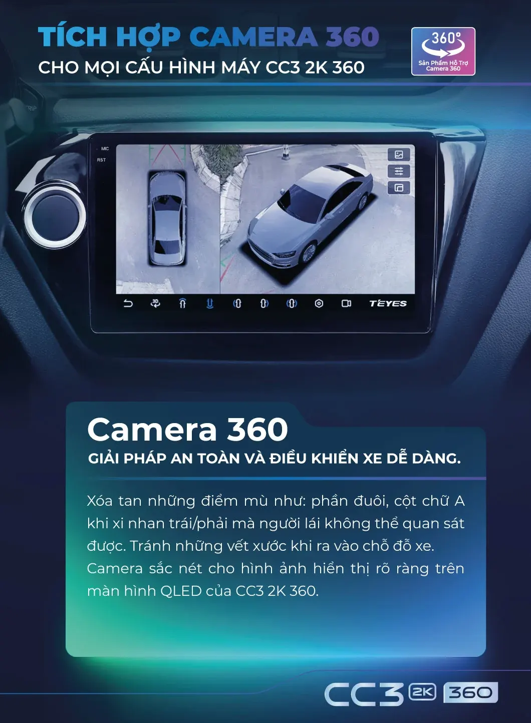 Màn Hình Android Teyes CC3 2K Max