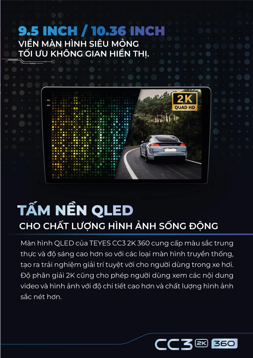 Màn Hình Android Teyes CC3 2K Max