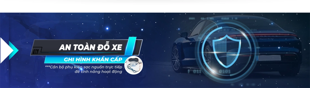 Ghi Hình Khẩn Cấp an toàn Khi Đỗ Xe