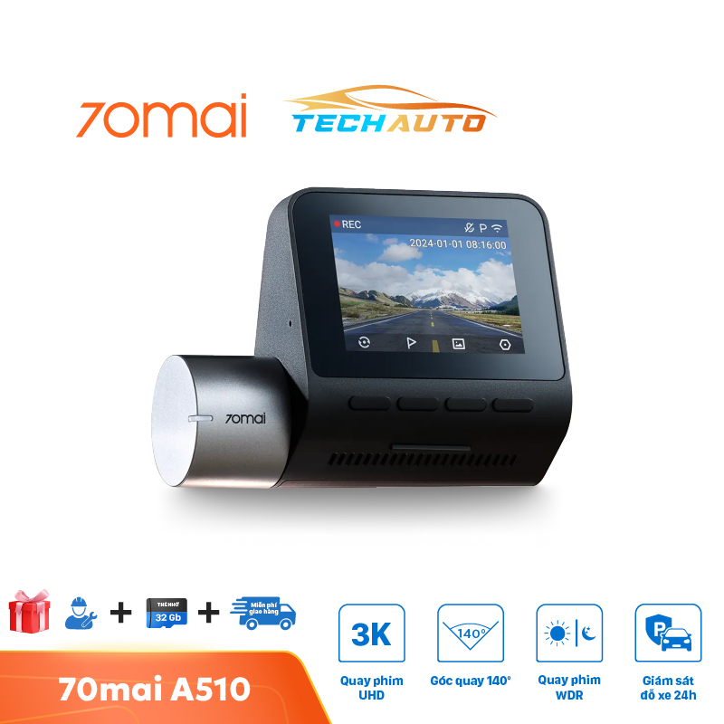 Camera Hành Trình 70Mai A510