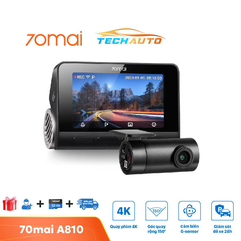 Camera Hành Trình 70Mai A810