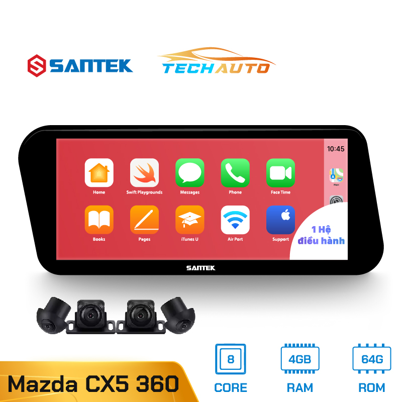 Màn Hình Android Santek Mazda CX5