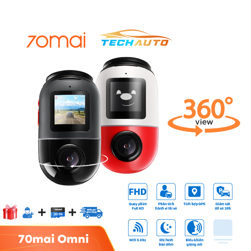 Camera Hành Trình 70Mai Omni