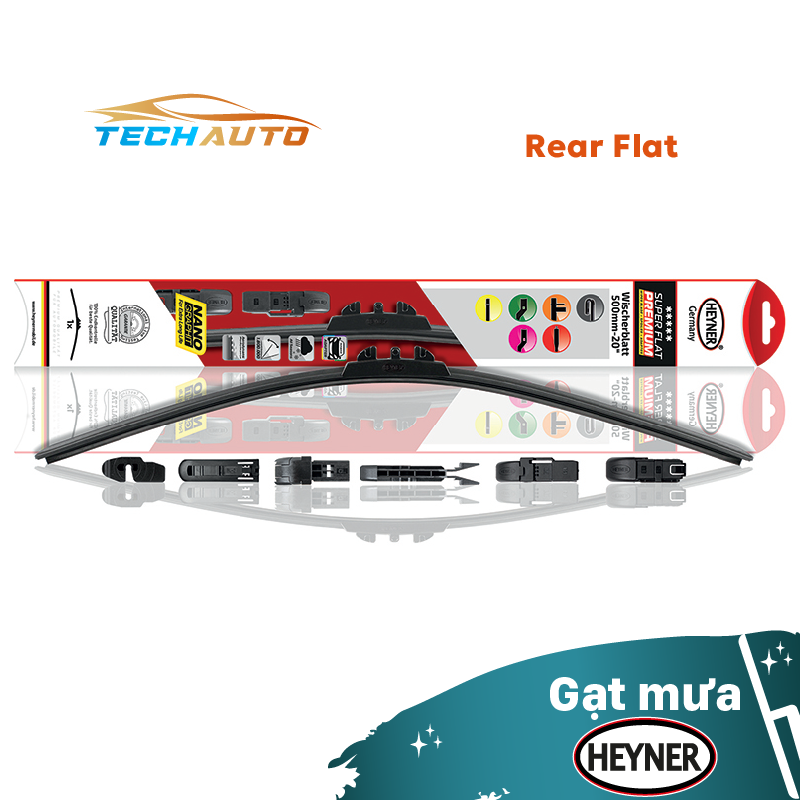 Gạt Mưa Phía Sau Heyner Germany Rear Flat