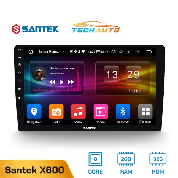 Màn Hình Android Santek X600 Màn Hình Android Santek X600