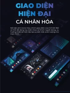 Giao diện hiện đại cá nhân hóa
