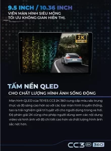 Màn Hình Android Teyes CC3 2K Cam360