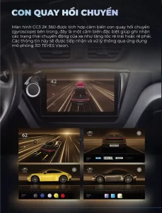 Màn Hình Android Teyes CC3 2K Cam360
