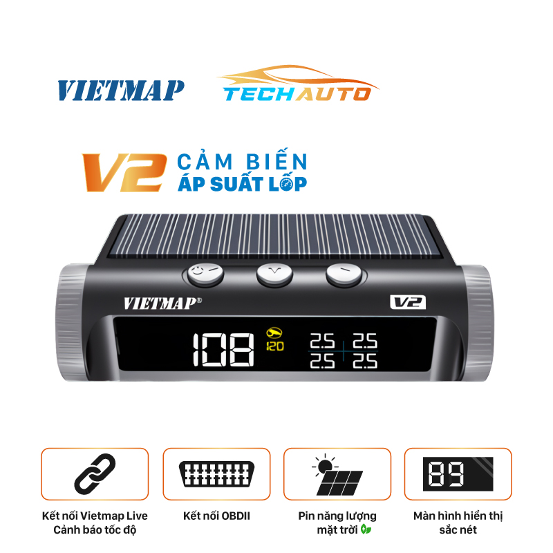 Cảm Biến Áp Suất Lốp VIETMAP V2
