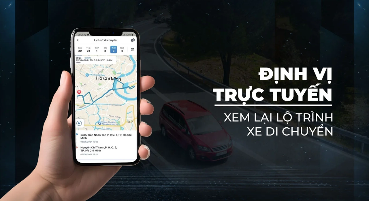 Định Vị Và Quản Lý Xe Trên VietMap VM300